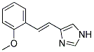 4-[2-(2-METHOXY-PHENYL)-VINYL]-1H-IMIDAZOLE Struktur