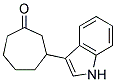 3-(1H-INDOL-3-YL)-CYCLOHEPTANONE Struktur