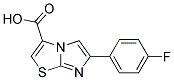 6-(4-FLUORO-PHENYL)-IMIDAZO[2,1-B]THIAZOLE-3-CARBOXYLIC ACID Struktur