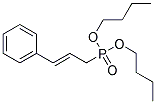 (E)-DIBUTYL-3-PHENYLALLYLPHOSPHONATE Struktur