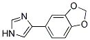 4-BENZO[1,3]DIOXOL-5-YL-1H-IMIDAZOLE Struktur