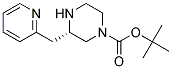 (S)-3-PYRIDIN-2-YLMETHYL-PIPERAZINE-1-CARBOXYLIC ACID TERT-BUTYL ESTER Struktur