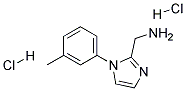 C-(1-M-TOLYL-1H-IMIDAZOL-2-YL)-METHYLAMINE 2HCL Struktur