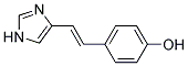 4-[2-(1H-IMIDAZOL-4-YL)-VINYL]-PHENOL Struktur