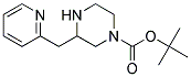 3-PYRIDIN-2-YLMETHYL-PIPERAZINE-1-CARBOXYLIC ACID TERT-BUTYL ESTER Struktur