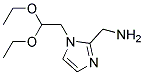 C-[1-(2,2-DIETHOXYETHYL)IMIDAZOL-2-YL]METHYLAMINE Struktur