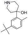 4-(5-TERT-BUTYL-2-METHYL-PHENYL)-PIPERIDIN-4-OL Struktur