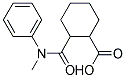 2-(METHYL-PHENYL-CARBAMOYL)-CYCLOHEXANECARBOXYLIC ACID Struktur