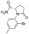 N-(2-BROMO-4-METHYLPHENYL)-5-OXOPROLINAMIDE Struktur