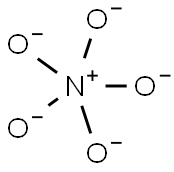 Nitrogen pentoxide Struktur