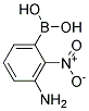 3-AMINONITROPHENYLBORONIC ACID IMMOBILIZED ON FRACTOGEL Struktur