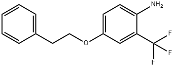 4-(PHENETHYLOXY)-2-(TRIFLUOROMETHYL)ANILINE Struktur