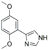 4-(2,5-DIMETHOXY-PHENYL)-1H-IMIDAZOLE Struktur