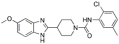 N-(2-CHLORO-5-METHYLPHENYL)-4-(5-METHOXY-1H-BENZIMIDAZOL-2-YL)PIPERIDINE-1-CARBOXAMIDE Structure