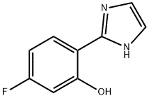 5-FLUORO-2-(1H-IMIDAZOL-2-YL)-PHENOL Struktur