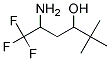 5-AMINO-6,6,6-TRIFLUORO-2,2-DIMETHYL-HEXAN-3-OL Struktur