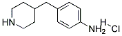 4-(PIPERIDIN-4-YLMETHYL)ANILINE HYDROCHLORIDE Struktur