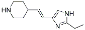 4-[2-(2-ETHYL-1H-IMIDAZOL-4-YL)-VINYL]-PIPERIDINE Struktur