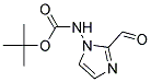 BOC-(2-FORMYLIMIDAZOL-1-YL)AMINE Struktur