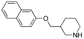 3-[(2-NAPHTHYLOXY)METHYL]PIPERIDINE Struktur