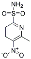 6-METHYL-5-NITRO-PYRIDINE-2-SULFONIC ACID AMIDE Struktur