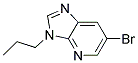 6-BROMO-3-PROPYL-3H-IMIDAZO[4,5-B]PYRIDINE Struktur