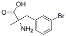 (S)-2-AMINO-3-(3-BROMOPHENYL)-2-METHYLPROPIONIC ACID Struktur