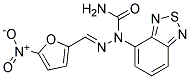 5-NITRO-2-FURALDEHYDE N-(2,1,3-BENZOTHIADIAZOL-4-YL)SEMICARBAZONE Struktur