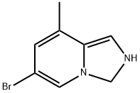 6-BROMO-8-METHYL-2H-IMIDAZO[1,5-A]PYRIDINE Struktur