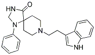 8-[2-(1H-INDOL-3-YL)ETHYL]-1-PHENYL-1,3,8-TRIAZASPIRO[4.5]DECAN-4-ONE Struktur