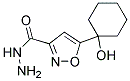 5-(1-HYDROXYCYCLOHEXYL)ISOXAZOLE-3-CARBOHYDRAZIDE Struktur