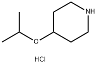 4-ISOPROPOXY-PIPERIDINE HYDROCHLORIDE Struktur