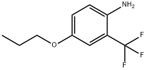 4-PROPOXY-2-(TRIFLUOROMETHYL)PHENYLAMINE Struktur