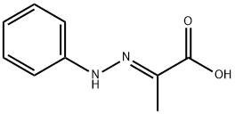 2-(PHENYL-HYDRAZONO)-PROPIONIC ACID Struktur