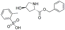 (2S,4R)-4-HYDROXY-PROLINE BENZYL ESTER, TOLUENE SULFONIC ACID SALT Struktur