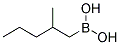2-METHYLPENTYLBORONIC ACID Struktur