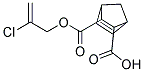 3-([(2-CHLOROPROP-2-ENYL)OXY]CARBONYL)BICYCLO[2.2.1]HEPT-5-ENE-2-CARBOXYLIC ACID Struktur