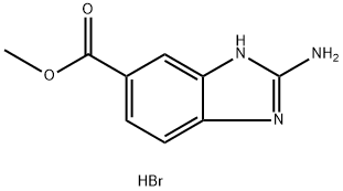 METHYL 2-AMINO-1H-BENZIMIDAZOLE-5-CARBOXYLATE Struktur