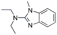 N,N-DIETHYL-1-METHYL-1H-BENZIMIDAZOL-2-AMINE Struktur