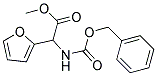 METHYL CBZ-AMINO-FURAN-2-YL-ACETATE Struktur