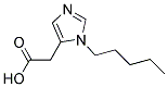 (3-PENTYL-3H-IMIDAZOL-4-YL)-ACETIC ACID Struktur