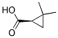 (R)-2,2-DIMETHYLCYCLOPROPANECARBOXYLIC ACID Struktur