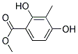 METHYL 2,4-DIHYDROXY-3-METHYLBENZOATE Struktur