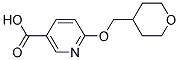 6-(TETRAHYDRO-2H-PYRAN-4-YLMETHOXY)NICOTINIC ACID Struktur