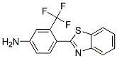 4-(BENZO[D]THIAZOL-2-YL)-3-(TRIFLUOROMETHYL)BENZENAMINE Struktur