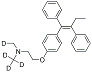 TAMOXIFEN-D4 Struktur