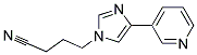 4-(4-PYRIDIN-3-YL-IMIDAZOL-1-YL)-BUTYRONITRILE Struktur