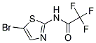 N-(5-BROMO-THIAZOL-2-YL)-2,2,2-TRIFLUORO-ACETAMIDE Struktur