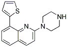 2-PIPERAZIN-1-YL-8-(2-THIENYL)QUINOLINE Struktur