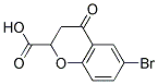 6-BROMO-4-OXOCHROMANE-2-CARBOXYLIC ACID Struktur